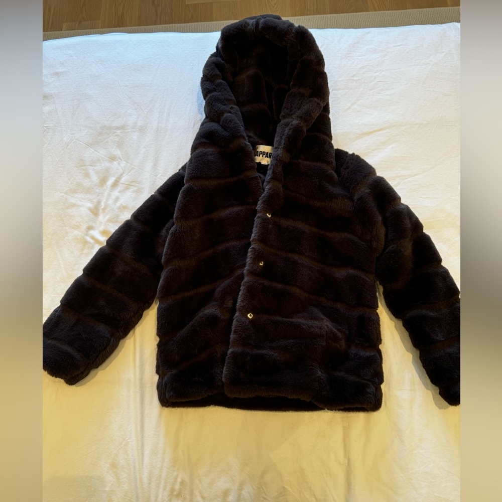 Apparis Goldy coat espresso colour XS
